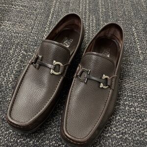 FERRAGAMO Gancini buckle loafer